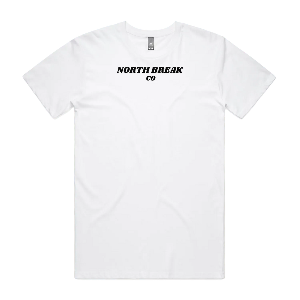 White front flat lay