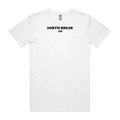 White front flat lay